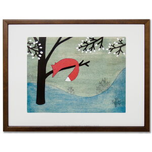 NXeBAiEp[ zA[g|X^[ KP01uFox on Sundayv Kristiana Parn 38×30cm |X^[ A[gpl A[gt[ A[g G z  ^yXg[ Ǌ| t[ Poster 