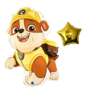 ���u���@�p�E�E�p�g���[�� ���D �o���[�� �L�����N�^�[�o���[�� 1���{���܂��X�^�[�o���[���t���� pawpatrol rubbleBALLOONDAYS