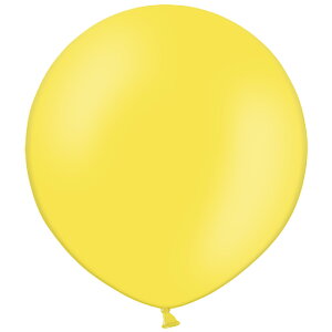 巨大 大きい 風船 バルーンマルシェ60cmビッグバルーン イエロー 注入後約60cm 0723060016 1セット(1個入)
