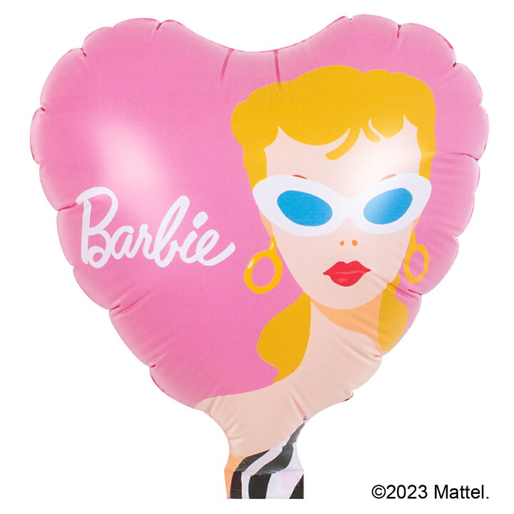 楽天市場】Barbie バービー ハート型風船【カジュアル ピンク】130mm 