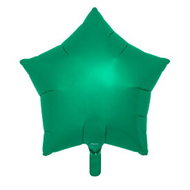 誕生日 バースデー パーティー サプライズ ギフト 装飾 Ibrexバルーン 15インチメタリックグリーン スター W35.5cm×H35cm 0201211305 　1セット(5袋入)