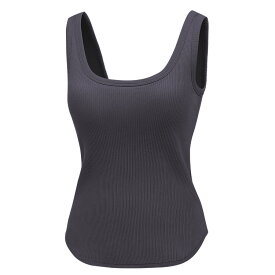 【新商品】本日終了＼最大P12倍／ ブラトップ タンクトップ 育乳 カップ付き リブ 盛れる 締め付けない 大きいサイズ カップ付きインナー ノンワイヤー 楽 トップス バストケア ホールド力 レディース バンビウォーター 送料無料