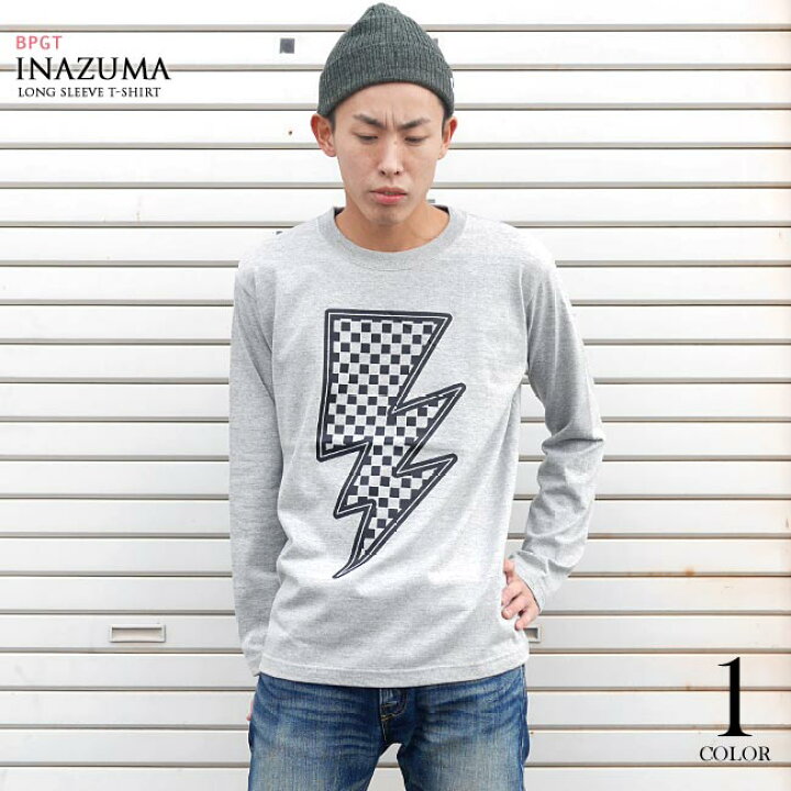 楽天市場】イナズマ ロングスリーブ Tシャツ - sp048lt -Z- 長袖 ロン 
