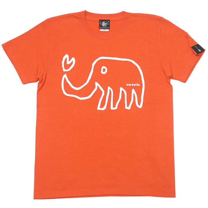 楽天市場 ゾウさん Tシャツ カルフォルニアオレンジ Sp018tee Co F完 色 半袖 かわいい ロゴtee ぞうさん アニマル イラスト ラクガキ カジュアル メンズ レディース ペア 男女兼用 オリジナル オリジナルブランド 大きいサイズ コットン綿100 Rcp ｔシャツ屋