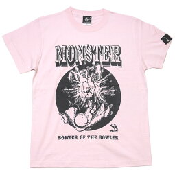MONSTERBOWLER(モンスターボーラー)Tシャツ-BPGT-sp027tee-☆☆R-パンクロックTシャツ怪獣モンスターパンクスオリジナルTシャツプリントかっこいい半袖TeeメンズレディースユニセックスTシャツ屋さんバンビ【RCP】