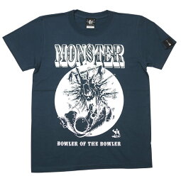MONSTERBOWLER(モンスターボーラー)Tシャツ-BPGT-sp027tee-☆☆R-パンクロックTシャツ怪獣モンスターパンクスオリジナルTシャツプリントかっこいい半袖TeeメンズレディースユニセックスTシャツ屋さんバンビ【RCP】