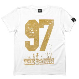 bambi97Tシャツ(ホワイト)-BPGTsp055tee-wh-Z完-半袖白色トップスロゴマークパンクロックTシャツグラフィックプリントメンズレディースユニセックスカジュアルアメカジファッションおしゃれオリジナル春夏秋服コーデコットン綿100%【RCP】