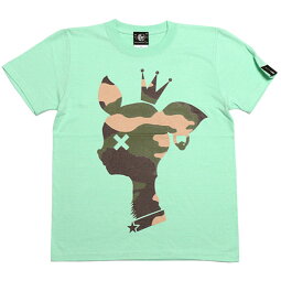 迷彩バンビTシャツ(メロン)BPGTsp088tee-me-Z完-半袖トップスカモフラージュかわいいbambiこじか子鹿キャラロゴストリートアメカジカジュアルメンズレディースユニセックス大きいサイズグリーン緑春夏秋服コーデコットン100%【RCP】