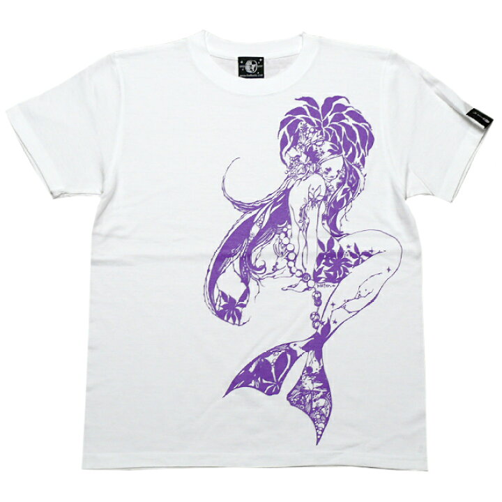 楽天市場】マーメイド (Mermaid) Tシャツ (ホワイト) baster great 
