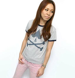 スペードトリムガールズTシャツ【LPR-イナズマレコード】j01tm-A-パンクロックロックTシャツドクロトランプオリジナルTシャツプリント半袖Teeレディースファッション