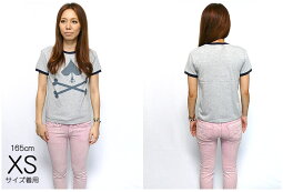 スペードトリムガールズTシャツ【LPR-イナズマレコード】j01tm-A-パンクロックロックTシャツドクロトランプオリジナルTシャツプリント半袖Teeレディースファッション