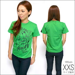 ケロロロックTシャツ-タケヤマ・ノリヤ-nr004tee-Z完-半袖トップス世界のメルヘンカエルバンドTイラストかっこかわいいロックTシャツコラボメンズレディースカジュアルオリジナル大きめサイズホワイトグリーン白緑色春夏秋服コーデ【RCP】