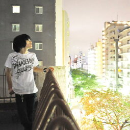GARBAGESOUND(ガベージサウンド)Tシャツ(ホワイト)pornoinvarderspi012tee-wh-Z完-半袖白色ギター柄ROCKパンクロックTシャツバンドTシャツカジュアルアメカジブランドメンズレディースおしゃれかっこいいコットン綿100%【RCP】