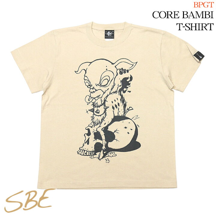 楽天市場】コアバンビ Tシャツ (サンドベージュ) sp002tee-sbe -X 