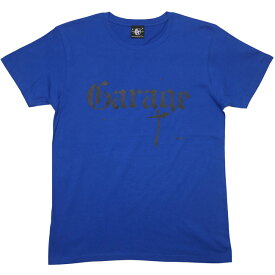 Garage(ガレージ) ライトTシャツ (ロイヤルブルー) sp043rt-rb -X- 半袖 青色 ロックTシャツ ロックンロール ロッカー バンド 音楽 アメカジ カジュアル ROCKER かっこいい メンズ レディース ユニセックス コットン綿100% 大きいサイズ
