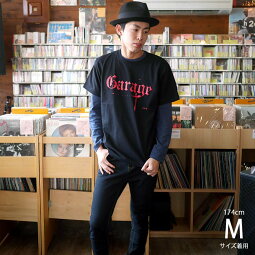 Garage(ガレージ)Tシャツ(ブラック)sp043tee-bk-Z完-半袖ロックTシャツロックンロールバンド音楽アメカジカジュアルおしゃれかっこいいメンズレディースユニセックスブランド大きめサイズ黒色コットン綿100%【RCP】