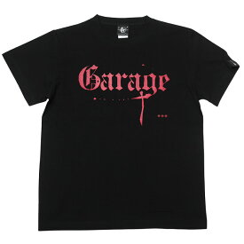 Garage(ガレージ) Tシャツ (ブラック) sp043tee-bk-X- 半袖 黒色 ロックTシャツ ロックンロール バンド 音楽 ライブ フェスコーデ カジュアル ストリート かっこいい メンズ レディース ユニセックスブランド 大きめサイズ コットン綿100%【RCP】