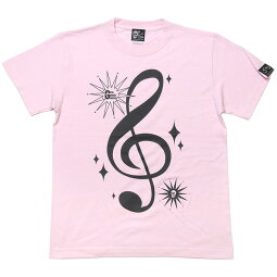 サウンドTシャツ(ライトピンク)tgw016tee-lp-Z完-半袖桃色トップスト音記号音部記号楽譜音楽ミュージックアメカジカジュアルかわいいかっこいいメンズレディース男女兼用ブランド大きめサイズコットン綿100%Tシャツ屋さんバンビ【RCP】
