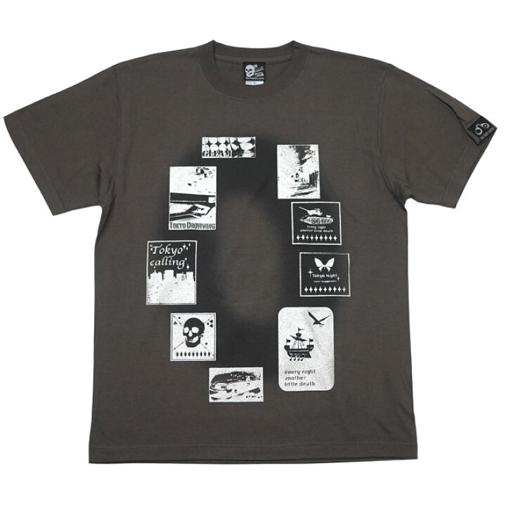 楽天市場 Gleam 0 ゼロ Tシャツ チャコール The Ghost Writer Tgw023tee Ch Z 半袖 灰色 グレー グラフィックデザイン パンクロック ストリートカジュアル かっこいい メンズ レディース 男女兼用 オリジナルブランド 大きいサイズ Tシャツ屋さん Rcp ｔ
