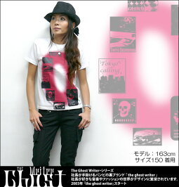 予約販売中!Gleam0(ゼロ)Tシャツ-TheGhostWritertgw023tee-GR-半袖トップスフォトグラフィックパンクロックストリートPunkRockかっこいいメンズレディースユニセックスオリジナルホワイト白色春夏秋服コーデ大きいサイズ【RCP】