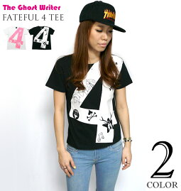 fateful4Tシャツ(ブラック)-TheGhostWriter-tgw024tee-bk-GR-半袖UKNYパンクロックTシャツアメカジオリジナルプリントメンズレディースユニセックスファッションかっこいい大きめサイズ黒色春夏秋コーデ【RCP】