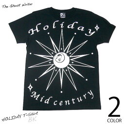 HOLIDAYTシャツ-TheGhostWritertgw027tee-Z完-ホリデー黒ブラック白ホワイトパンクロックロックTシャツスカルドクロオリジナル半袖メンズレディースユニセックスファッションかっこいい大きいサイズ【RCP】