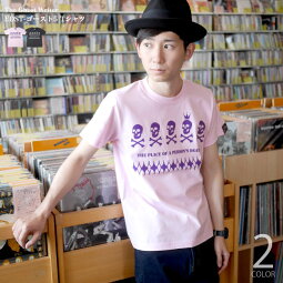 EDST-ゴースト5Tシャツ(ライトピンク)tgw035tee-lp-Z完-半袖ガイコツドクロ柄髑髏パンクロックTシャツバンドTシャツかっこいいかわいいアメカジカジュアルメンズレディース男女兼用大きいサイズコットン綿100%オリジナルブランド【RCP】