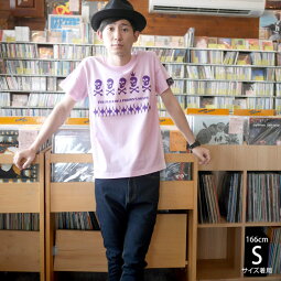 EDST-ゴースト5Tシャツ(ライトピンク)tgw035tee-lp-Z完-半袖ガイコツドクロ柄髑髏パンクロックTシャツバンドTシャツかっこいいかわいいアメカジカジュアルメンズレディース男女兼用大きいサイズコットン綿100%オリジナルブランド【RCP】