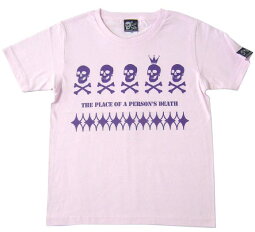 EDST-ゴースト5Tシャツ(ライトピンク)tgw035tee-lp-Z完-半袖ガイコツドクロ柄髑髏パンクロックTシャツバンドTシャツかっこいいかわいいアメカジカジュアルメンズレディース男女兼用大きいサイズコットン綿100%オリジナルブランド【RCP】