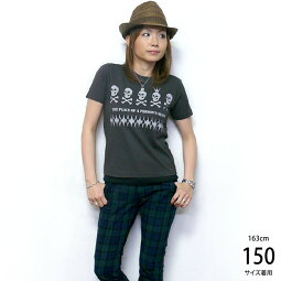 EDST-ゴースト5Tシャツ(スミ)tgw035tee-sm-Z完-半袖ガイコツドクロ柄髑髏パンクロックTシャツバンドTシャツかっこいいかわいいアメカジカジュアルメンズレディースユニセックス大きいサイズコットン綿100%オリジナルブランド【RCP】