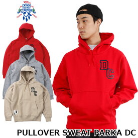 DOWN ON THE CORNER ダウン オン ザ コーナーPULLOVER SWEAT PARKA DC プルオーバー スウェット パーカーフード KCジョーンズ FLOWER OF LIFE【返品交換不可】【PTUP】