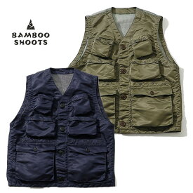 ★SALE60％OFF★BAMBOO SHOOTS バンブーシュート BACKPACKERS VEST バックパッカーズベスト 2103007 メンズ【返品交換不可】