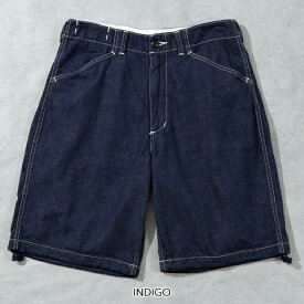 ★SALE50%OFF★BAMBOO SHOOTS バンブーシュート FATIGUE SHORTS-DENIM ファティーグ ショート デニム ショートパンツ ハーフパンツ メンズ 無地 S M L XL 短パン【返品交換不可】【PTUP】