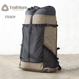 TRAIL BUM トレイルバム STEADY ステディ UL バックパック 登山 アウトドア メンズ レディース KHAKI【PTUP】