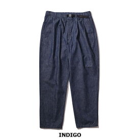 BAMBOO SHOOTS バンブーシュート PLEATED DENIM CLIMBING PANTS TYPE-2 TAPERED （INDIGO） プリーテッド デニム クライミングパンツ タイプ2 テーパード インディゴ 2301014 S/M/L/XL【PTUP】