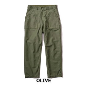 BAMBOO SHOOTS バンブーシュート FATIGUE CROPPED PANTS-SATIN ファティーグ クロップド パンツ サテンM220104 MENS メンズ OLIVE S/M/L/XL マウンテンリサーチ フイナム掲載品【PTUP】