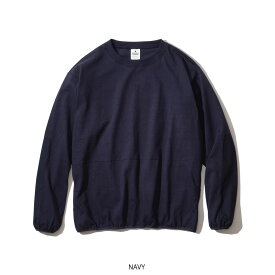 BAMBOO SHOOTS バンブーシュート ACTIVE SWEAT SHIRT - HEAVY WEIGHT JERSEY アクティブスウェットシャツ ヘビーウェイトジャージー 2301009 メンズ【PTUP】