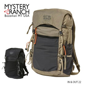 MYSTERY RANCH ミステリーランチ IN&OUT 22 インアンドアウト 22 MILITARY ミリタリー リュック バックパック BAG アウトドア 通勤通学 約21L パッカブル コンパクト 軽量【PTUP】