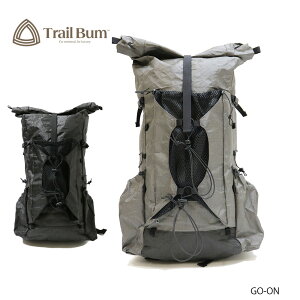 TRAIL BUM �g���C���o�� GO-ON �S�[�I�� 24�H�~ 80052 �o�b�N�p�b�N STORM GRAY/BLACK MAGIC �����Y ���f�B�[�X ONE�T�C�Y