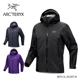 ARC'TERYX アークテリクス BETA SL JACKET M ベータ SL ジャケット メンズ 正規品 BLACK/BLACK SAPPHIRE S/M/L/XL
