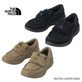 THE NORTH FACE ザ・ノース・フェイス NUPTSE LOAFER SUEDE ヌプシ ローファー スエード 25秋冬 NF52576【PTUP】