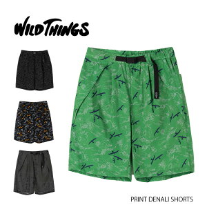 ��SALE30��OFF��WILDTHINGS ���C���h�V���O�X PRINT DENALI SHORTS �v�����g�f�i���V���[�c 25�t�� WT25046AD�y�ԕi�����s�z