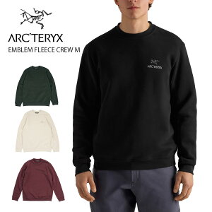 ARC'TERYX �A�[�N�e���N�X EMBLEM FLEECE CREW M �G���u���� �t���[�X �N���[ �����Y 26�H�~ 09787 ���� �g�b�v�X �t���[�X