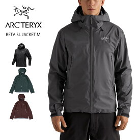 ARC'TERYX アークテリクス BETA SL JACKET M ベータ SL ジャケット メンズ 正規品 BLACK/BLACK SAPPHIRE S/M/L/XL バードエイド保証付き