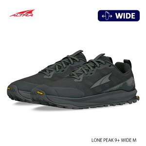 ALTRA �A���g�� LONE PEAK 9+ WIDE M ���[���s�[�N9�{ ���C�h �����Y 26�t�� 0A85S BLACK 26cm/26.5cm/27cm/27.5cm/28cm