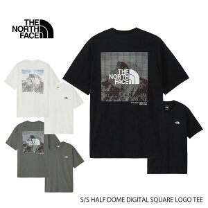 THE NORTH FACE �U�E�m�[�X�E�t�F�C�X S/S HALF DOME DIGITAL SQUARE LOGO TEE �V���[�g�X���[�u �n�[�t�h�[�� �f�W�^���X�N�G�A ���S�e�B�[ 26�t�� NT32657