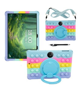 LANHOMEX For TCL TAB 11 Gen 2�P�[�X�J�o�[ / TCL TAB 11 FE 9465X�P�[�X�J�o�[11�C���`�C�i���R������C�y���t�A�y���z���_�[�j�C�X�^���h�@�\�ł�,�ϏՌ����C�S�ʕی�B