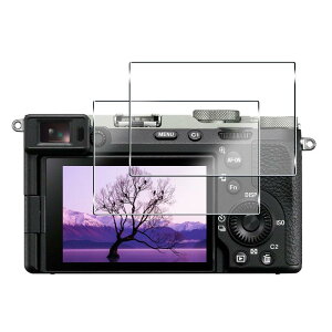 �Ή� SONY ��7C II / ��7CR / ��6700 ILCE-6700 �ی�t�B���� �K���X�t�B���� 2���y���{���f�ވ��Ɏq���z �\�ʍd�x9H �Ή� ��7c ii �t���ی�t�B���� �����K���X �t�B���� �����ߗ� ��U�h�~ �C�A�h�~ �ώw