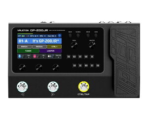 Valeton GP-200JR �}���`�G�t�F�N�g�v���Z�b�T�[ �}���`�G�t�F�N�g�y�_�� �G�N�X�v���b�V�����y�_���t�� FX���[�v MIDI I/O �M�^�[ �x�[�X �G�t�F�N�g�y�_�� �A���v ���f�����O IR �L���r�l�b�g �V
