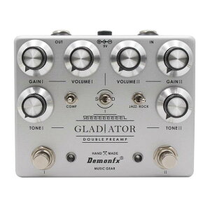 Demonfx GLADIATOR DOUBLE PREAMP/�_���u�� �v���A���v OverDrive �I�[�o�[�h���C�u �G�t�F�N�^�[
